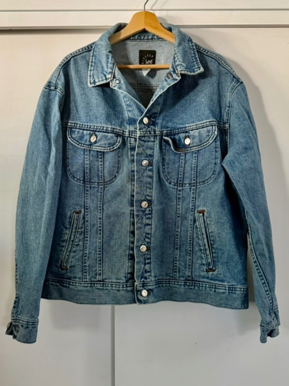 Vintage 90's Riveted Lee Denim/Jean Jacket